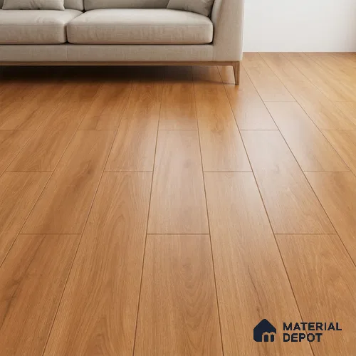 Wood Floor Tile TL 06110 18002 1200 x 200 mm Vitrified Matte Finish - 9 mm | 12 Random Design | Suitable For Living Room, Bedroom, Kitchen | 2-3 mm Spacer is Mandatory