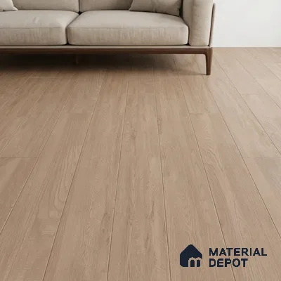Wood Floor Tile TL 06114 Classic Grey 1200 x 200 mm Vitrified Matte Finish - 9 mm | 12 Random Design | Suitable For Living Room, Bedroom, Kitchen | 2-3 mm Spacer is Mandatory