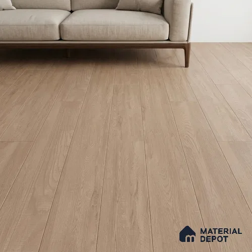 Wood Floor Tile TL 06114 Classic Grey 1200 x 200 mm Vitrified Matte Finish - 9 mm | 12 Random Design | Suitable For Living Room, Bedroom, Kitchen | 2-3 mm Spacer is Mandatory