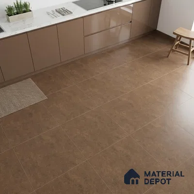 Stone Look Floor Tile TL 06129 B Toasted Crema 2 ft x 2 ft Matte Finish Vitrified Tile - 9 mm |  Suitable For Living Room, Bedroom & Dining
