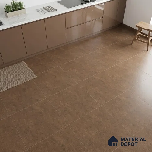 Stone Look Floor Tile TL 06129 B Toasted Crema 2 ft x 2 ft Matte Finish Vitrified Tile - 9 mm |  Suitable For Living Room, Bedroom & Dining