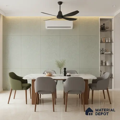 Punch Floor & Wall Tile TL 06139 B Rock Lapatto Kota 4 ft x 2 ft | Lappato Matte Finish Full Body Vitrified Tile - 9 mm | Ideal For Living Room, Bedroom, Bathroom, Kitchen
