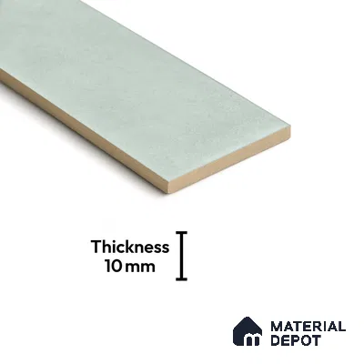 Subway Wall Tile TL 06161 B Eclat Blanc Glossy Brilliance 12 x 3 inch Ceramic Glossy Finish - 10 mm | 48 Random Design | Suitable for Accent / Feature Walls, Bathroom, Kitchen Wall & Backsplashes