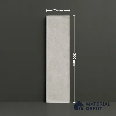 Subway Wall Tile TL 06161 C Eclat Blanc Shimmer Shine 12 x 3 inch Ceramic Glossy Finish - 10 mm | 48 Random Design | Suitable for Accent / Feature Walls, Bathroom, Kitchen Wall & Backsplashes