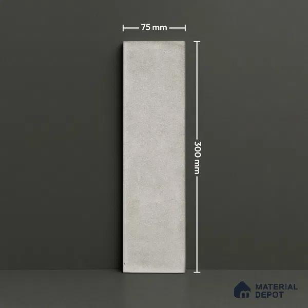 Subway Wall Tile TL 06161 C Eclat Blanc Shimmer Shine 12 x 3 inch Ceramic Glossy Finish - 10 mm | 48 Random Design | Suitable for Accent / Feature Walls, Bathroom, Kitchen Wall & Backsplashes