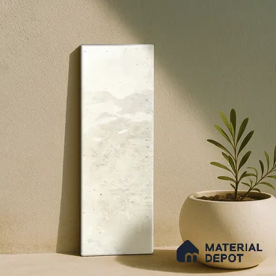 Subway Wall Tile TL 06162 F Harbor Misty Pearl 9 x 3 inch Ceramic Glossy Finish - 10 mm | 68 Random Design | Suitable for Accent / Feature Walls, Bathroom, Kitchen Wall & Backsplashes