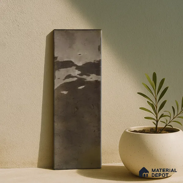 Subway Wall Tile TL 06162 H Harbor Onyx Gleam 9 x 3 inch Ceramic Glossy Finish - 10 mm | 68 Random Design | Suitable for Accent / Feature Walls, Bathroom, Kitchen Wall & Backsplashes