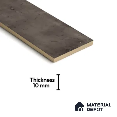 Subway Wall Tile TL 06162 H Harbor Onyx Gleam 9 x 3 inch Ceramic Glossy Finish - 10 mm | 68 Random Design | Suitable for Accent / Feature Walls, Bathroom, Kitchen Wall & Backsplashes