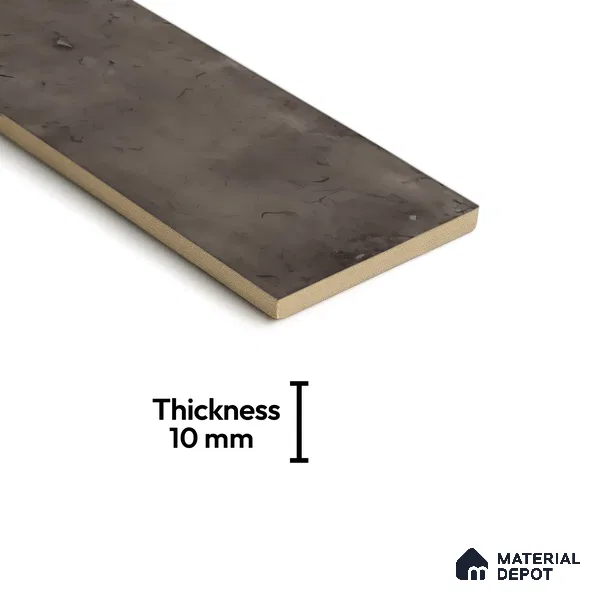 Subway Wall Tile TL 06162 H Harbor Onyx Gleam 9 x 3 inch Ceramic Glossy Finish - 10 mm | 68 Random Design | Suitable for Accent / Feature Walls, Bathroom, Kitchen Wall & Backsplashes