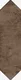 A close-up of a Subway Wall Tile TL 06163 B Cavalier Picket Copper Shine 12 x 3 inch Ceramic Glossy Finish - 10 mm | 16 Random Design | Suitable for Accent / Feature Walls, Bathroom, Kitchen Wall & Backsplashes with a Glossy finish available at Material Depot in Bangalore