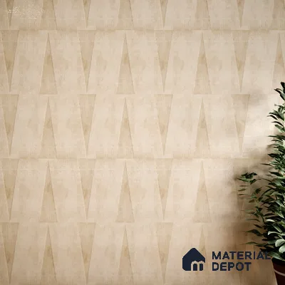 Subway Wall Tile TL 06164 F Solara Desert Sand Base 9 x 3 inch Ceramic Glossy Finish - 10 mm | 25 Random Design | Suitable for Accent / Feature Walls, Bathroom, Kitchen Wall & Backsplashes
