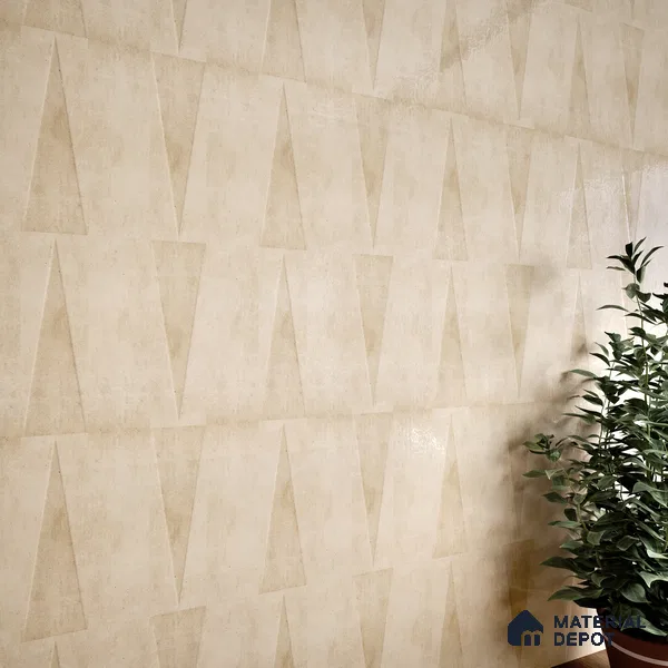 Subway Wall Tile TL 06164 F Solara Desert Sand Base 9 x 3 inch Ceramic Glossy Finish - 10 mm | 25 Random Design | Suitable for Accent / Feature Walls, Bathroom, Kitchen Wall & Backsplashes