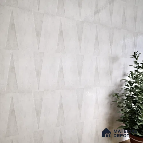 Subway Wall Tile TL 06164 I Solara Alpine White Decor 9 x 3 inch Ceramic Glossy Finish - 10 mm | 25 Random Design | Suitable for Accent / Feature Walls, Bathroom, Kitchen Wall & Backsplashes