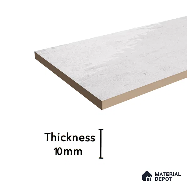 Subway Wall Tile TL 06164 J Solara Alpine White Base 9 x 3 inch Ceramic Glossy Finish - 10 mm | 25 Random Design | Suitable for Accent / Feature Walls, Bathroom, Kitchen Wall & Backsplashes