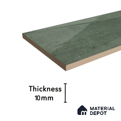 Subway Wall Tile TL 06164 K Solara Forest Green Decor 9 x 3 inch Ceramic Glossy Finish - 10 mm | 25 Random Design | Suitable for Accent / Feature Walls, Bathroom, Kitchen Wall & Backsplashes