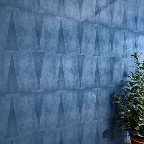Subway Wall Tile TL 06164 M Solara Azure Zinc Decor 9 x 3 inch Ceramic Glossy Finish - 10 mm | 25 Random Design | Suitable for Accent / Feature Walls, Bathroom, Kitchen Wall & Backsplashes