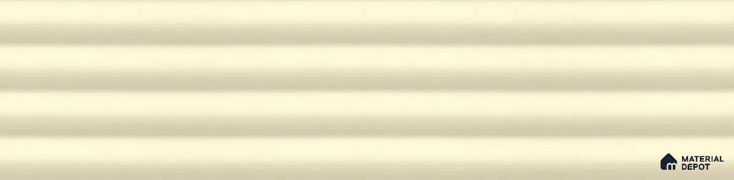 Fluted Subway Wall Tile TL 06165 B Whistle Glow Whisper 12 x 3 inch Ceramic Matte Finish - 10 mm | Suitable for Accent / Feature Walls, Bathroom, Kitchen Wall & Backsplashes