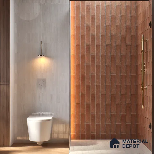 Subway Wall Tile TL 06167 B Relic Timeless 12 x 3 inch Ceramic Matte Finish - 10 mm | 32 Random Design | Suitable for Accent / Feature Walls, Bathroom, Kitchen Wall & Backsplashes