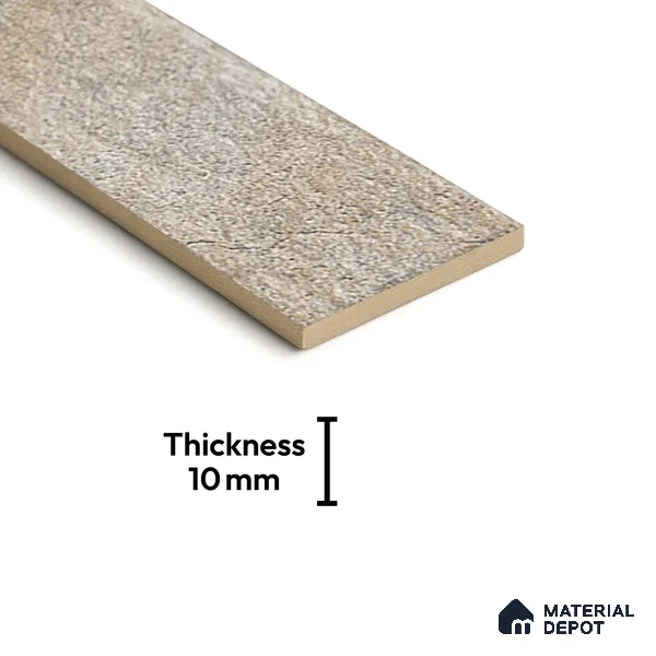 Subway Wall Tile TL 06167 C Relic Oasis Desert 12 x 3 inch Ceramic Matte Finish - 10 mm | 25 Random Design | Suitable for Accent / Feature Walls, Bathroom, Kitchen Wall & Backsplashes