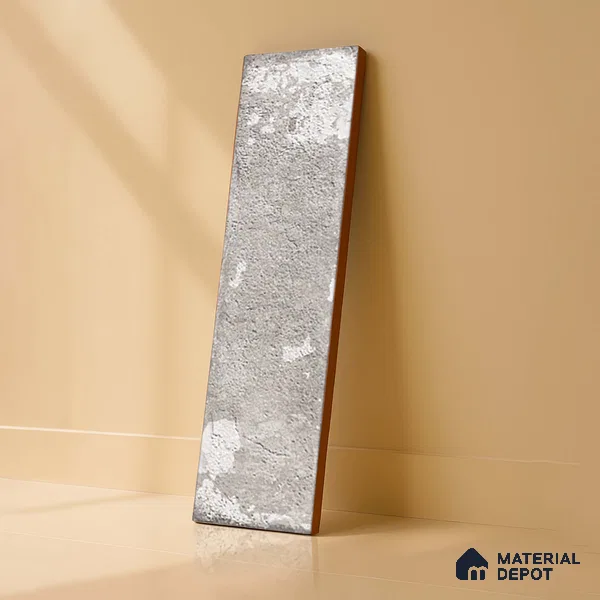 Subway Wall Tile TL 06167 D Relic Havana Ash 12 x 3 inch Ceramic Matte Finish - 10 mm | 24 Random Design | Suitable for Accent / Feature Walls, Bathroom, Kitchen Wall & Backsplashes