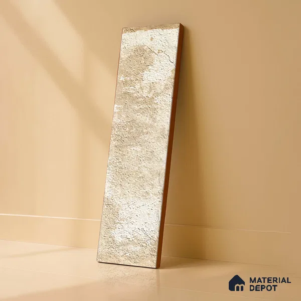 Subway Wall Tile TL 06167 E Relic Havana Pearl 12 x 3 inch Ceramic Matte Finish - 10 mm | 24 Random Design | Suitable for Accent / Feature Walls, Bathroom, Kitchen Wall & Backsplashes
