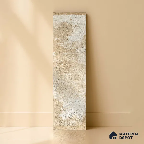 Subway Wall Tile TL 06167 E Relic Havana Pearl 12 x 3 inch Ceramic Matte Finish - 10 mm | 24 Random Design | Suitable for Accent / Feature Walls, Bathroom, Kitchen Wall & Backsplashes