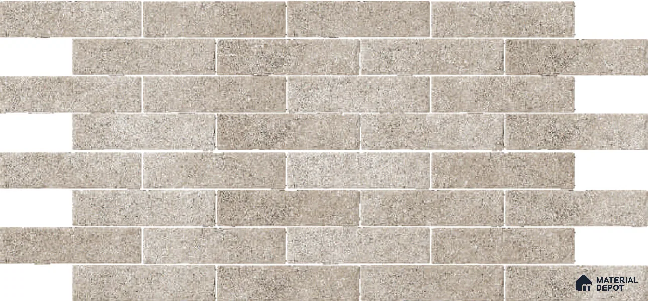 Subway Wall Tile TL 06167 Relic Gaudi 12 x 3 inch Ceramic Matte Finish - 10 mm | 32 Random Design | Suitable for Accent / Feature Walls, Bathroom, Kitchen Wall & Backsplashes
