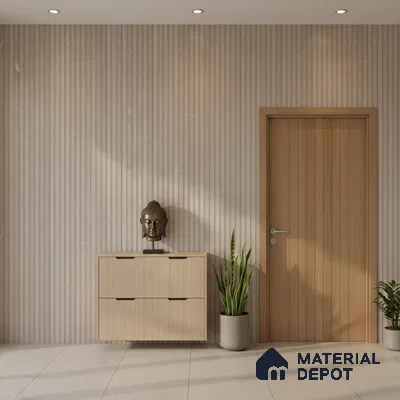 Punch Wall Tile TL 06171 B Flutura Elegance Avario Comb 4 ft x 2 ft Vitrified Lustera Effect Feather Feel Matte Finish - 8.5 mm | Suitable for Living Room, Bedroom, Bathroom (Sample)