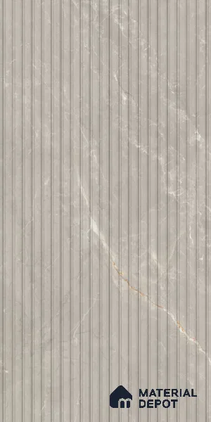 Punch Wall Tile TL 06174 B Flutura Extreme Pearla Comb 4 ft x 2 ft Vitrified Lustera Effect Feather Feel Matte Finish - 8.5 mm | Suitable for Living Room, Bedroom, Bathroom