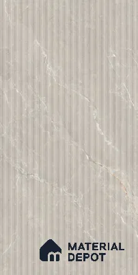 Punch Wall Tile TL 06174 B Flutura Extreme Pearla Comb 4 ft x 2 ft Vitrified Lustera Effect Feather Feel Matte Finish - 8.5 mm | Suitable for Living Room, Bedroom, Bathroom