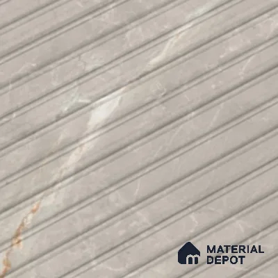 Punch Wall Tile TL 06174 B Flutura Extreme Pearla Comb 4 ft x 2 ft Vitrified Lustera Effect Feather Feel Matte Finish - 8.5 mm | Suitable for Living Room, Bedroom, Bathroom
