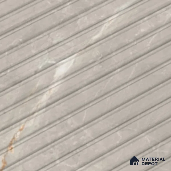 Punch Wall Tile TL 06174 B Flutura Extreme Pearla Comb 4 ft x 2 ft Vitrified Lustera Effect Feather Feel Matte Finish - 8.5 mm | Suitable for Living Room, Bedroom, Bathroom