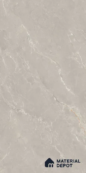 Marble Tundra Grey Wall & Floor Tile TL 06174 Stone Grey 4 ft x 2 ft Matte Finish Vitrified Tile - 8.5 mm | 6 Random Designs | Suitable For Living Room, Bedroom, Kitchen