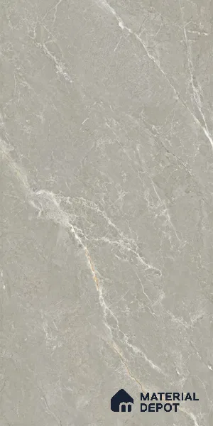 Marble Fior di Bosco Wall & Floor Tile TL 06175 Stone Grey 4 ft x 2 ft Matte Finish Vitrified Tile - 8.5 mm | 6 Random Designs | Suitable For Living Room, Bedroom, Kitchen