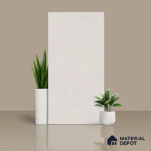 Cement Wall & Floor Tile TL 06179 Lemmy Silver 4 ft x 2 ft Vitrified Lustera Effect Feather Feel Matte Finish - 8.5 mm | 11 Random Design | Suitable for Living Room, Bedroom, Bathroom | Image 2