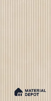 Punch Wall Tile TL 06182 B Lemmy Crema Comb 4 ft x 2 ft Vitrified Lustera Effect Feather Feel Matte Finish - 8.5 mm | Suitable for Living Room, Bedroom, Bathroom