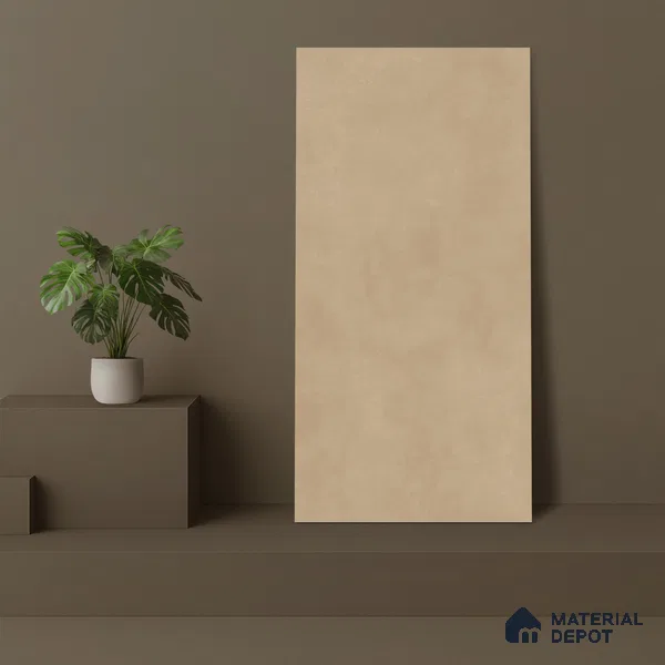 Cement Wall & Floor Tile TL 06183 Lemmy Cord 4 ft x 2 ft Vitrified Lustera Effect Feather Feel Matte Finish - 8.5 mm | 11 Random Design | Suitable for Living Room, Bedroom, Bathroom