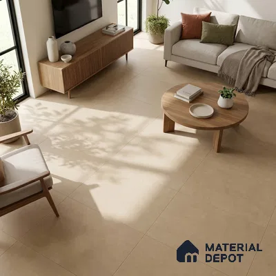 Cement Wall & Floor Tile TL 06183 Lemmy Cord 4 ft x 2 ft Vitrified Lustera Effect Feather Feel Matte Finish - 8.5 mm | 11 Random Design | Suitable for Living Room, Bedroom, Bathroom