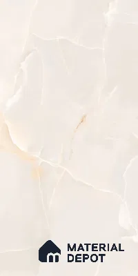 Marble Wall & Floor Tile TL 06191 Cream 4 ft x 2 ft Matte Finish Vitrified Tile - 8.5 mm | 7 Random Designs | Suitable For Living Room, Bedroom, Kitchen