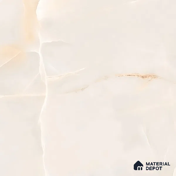 Marble Wall & Floor Tile TL 06191 Cream 4 ft x 2 ft Matte Finish Vitrified Tile - 8.5 mm | 7 Random Designs | Suitable For Living Room, Bedroom, Kitchen