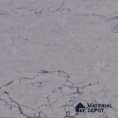 Marble Endless Tundra Grey Wall & Floor Tile TL 06201 B Stone Grey 4 ft x 2 ft Glossy Finish Vitrified Tile - 9 mm | 4 Random Designs | Suitable For Living Room, Bedroom, Dining