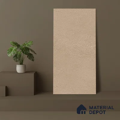 Stone Wall & Floor Tile TL 06204 Proactylix Mocha Plain 4 ft x 2 ft Vitrified Matte Finish - 9 mm (Random Design 4) | Suitable for Living Room, Bedroom, Bathroom & Kitchen