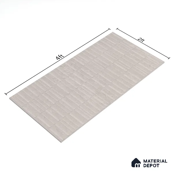 Punch Wall Tile TL 06205 B Proactylix Pearl Decor 4 ft x 2 ft Vitrified Matte Finish - 9 mm (Random Design 4) | Suitable for Living Room, Bedroom, Bathroom & Kitchen