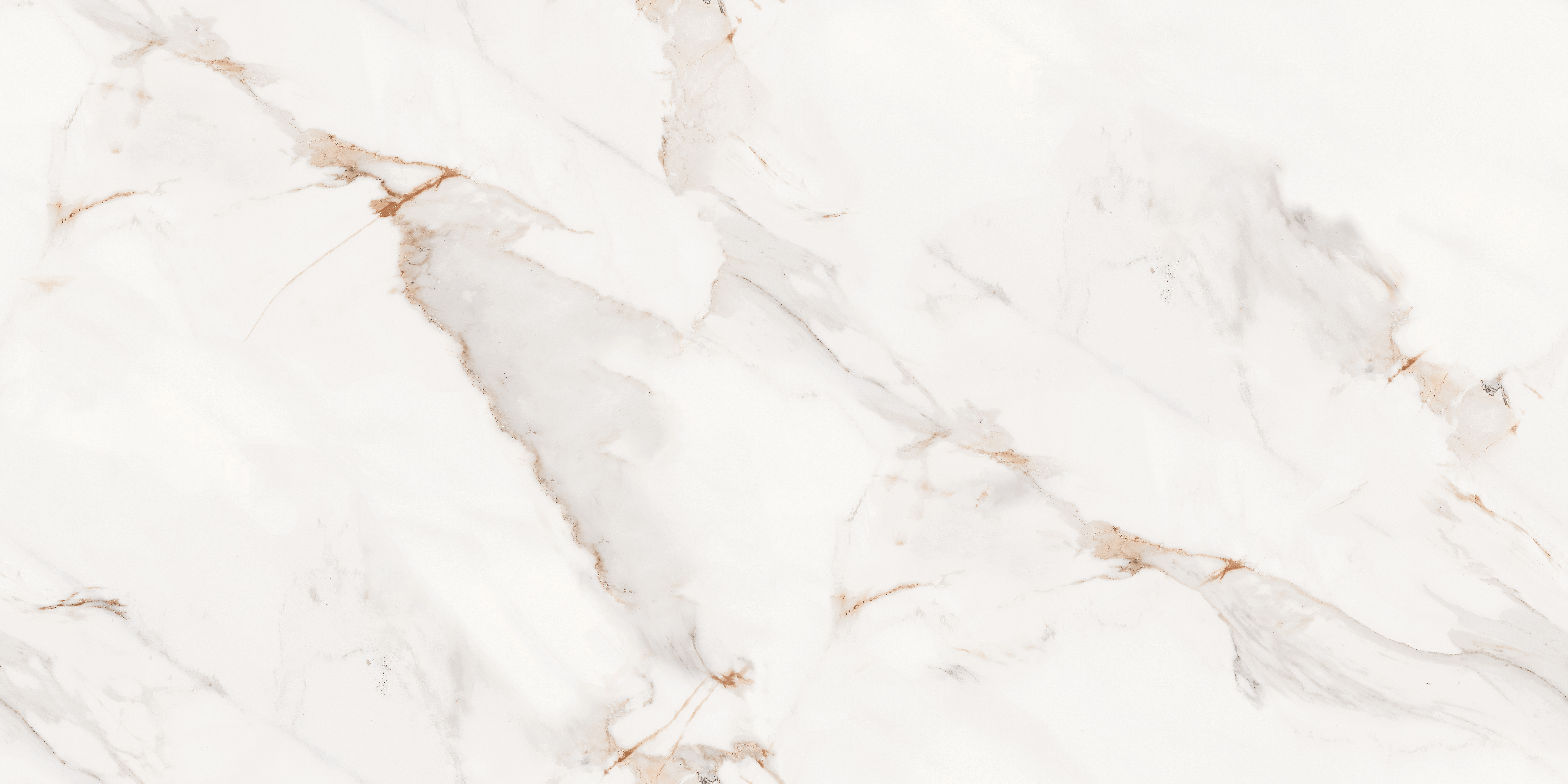 Marble Endless Calacatta Wall & Floor Tile TL 06208 Off-White 4 ft x 2 ft Matte Finish Vitrified Tile - 9 mm | 4 Random Designs | Suitable For Living Room, Bedroom, Kitchen