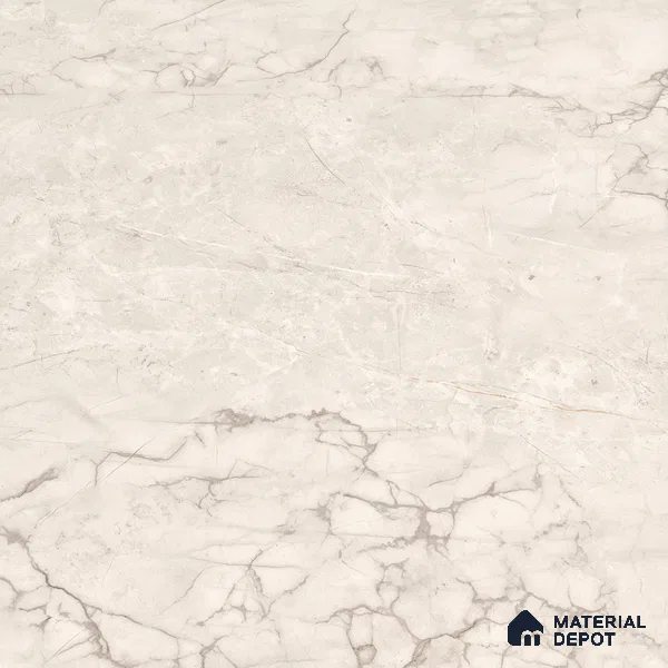 Marble Endless Bianco Lasa Wall & Floor Tile TL 06210 Antique Ivory 4 ft x 2 ft Matte Finish Vitrified Tile - 9 mm | 4 Random Designs | Suitable For Living Room, Bedroom, Kitchen