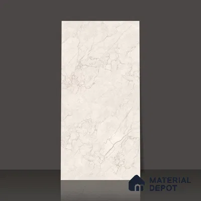 Marble Endless Bianco Lasa Wall & Floor Tile TL 06210 Antique Ivory 4 ft x 2 ft Matte Finish Vitrified Tile - 9 mm | 4 Random Designs | Suitable For Living Room, Bedroom, Kitchen