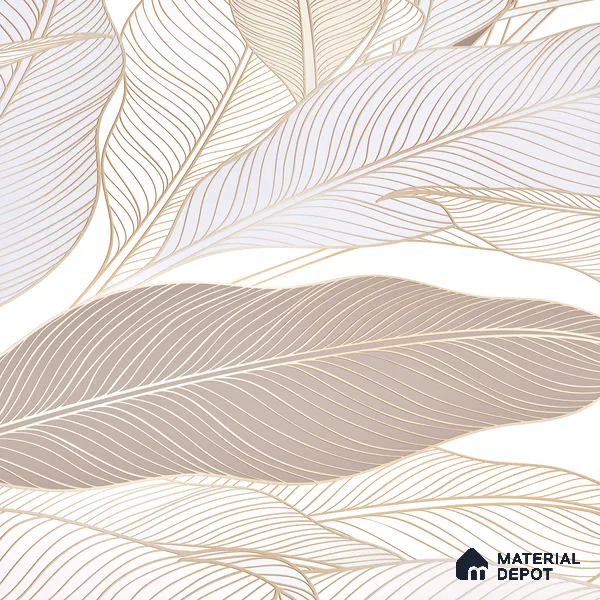 Tropical Wall Tile TL 06216 B Fragrant Petal Reverie 4 ft x 2 ft Vitrified Matte Finish - 9 mm | Suitable for Bathroom, Accent/Feature Wall, Dining Area