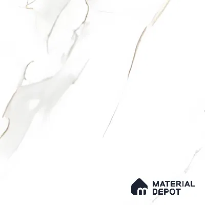 Marble Endless Bianco Lasa Wall & Floor Tile TL 06265 Off-White 4 ft x 2 ft Matte Finish Vitrified Tile - 9 mm | 6 Random Designs | Suitable For Living Room, Bedroom, Kitchen