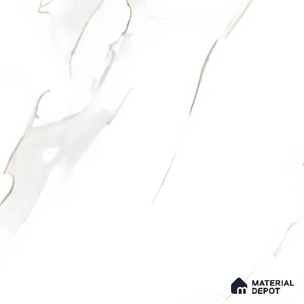 Marble Endless Bianco Lasa Wall & Floor Tile TL 06265 Off-White 4 ft x 2 ft Matte Finish Vitrified Tile - 9 mm | 6 Random Designs | Suitable For Living Room, Bedroom, Kitchen