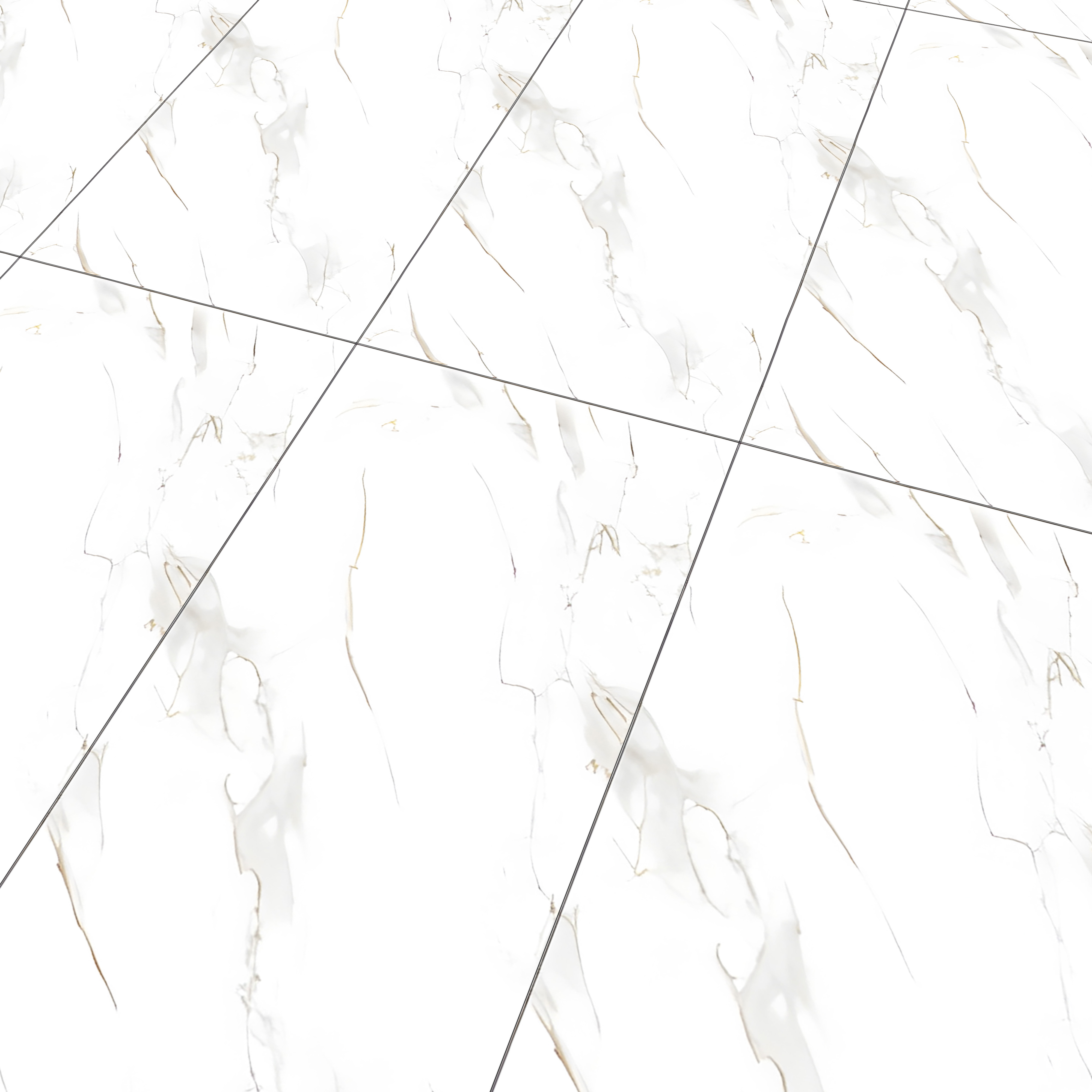 Marble Endless Bianco Lasa Wall & Floor Tile TL 06265 Off-White 4 ft x 2 ft Matte Finish Vitrified Tile - 9 mm | 6 Random Designs | Suitable For Living Room, Bedroom, Kitchen